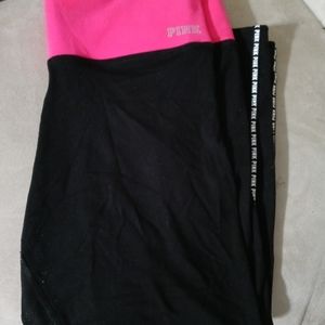 Pink yoga pants